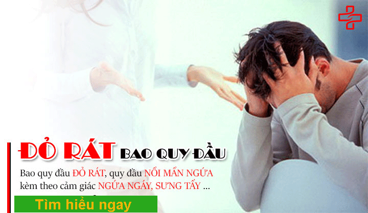 Bao quy đầu nổi mẩn đỏ, ngứa – Nam giới không được chủ quan